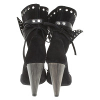 Isabel Marant Boots in zwart met klinknagels