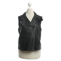 Alexander Wang Leather vest in black