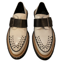 Burberry Lace-up shoes Leather in White
