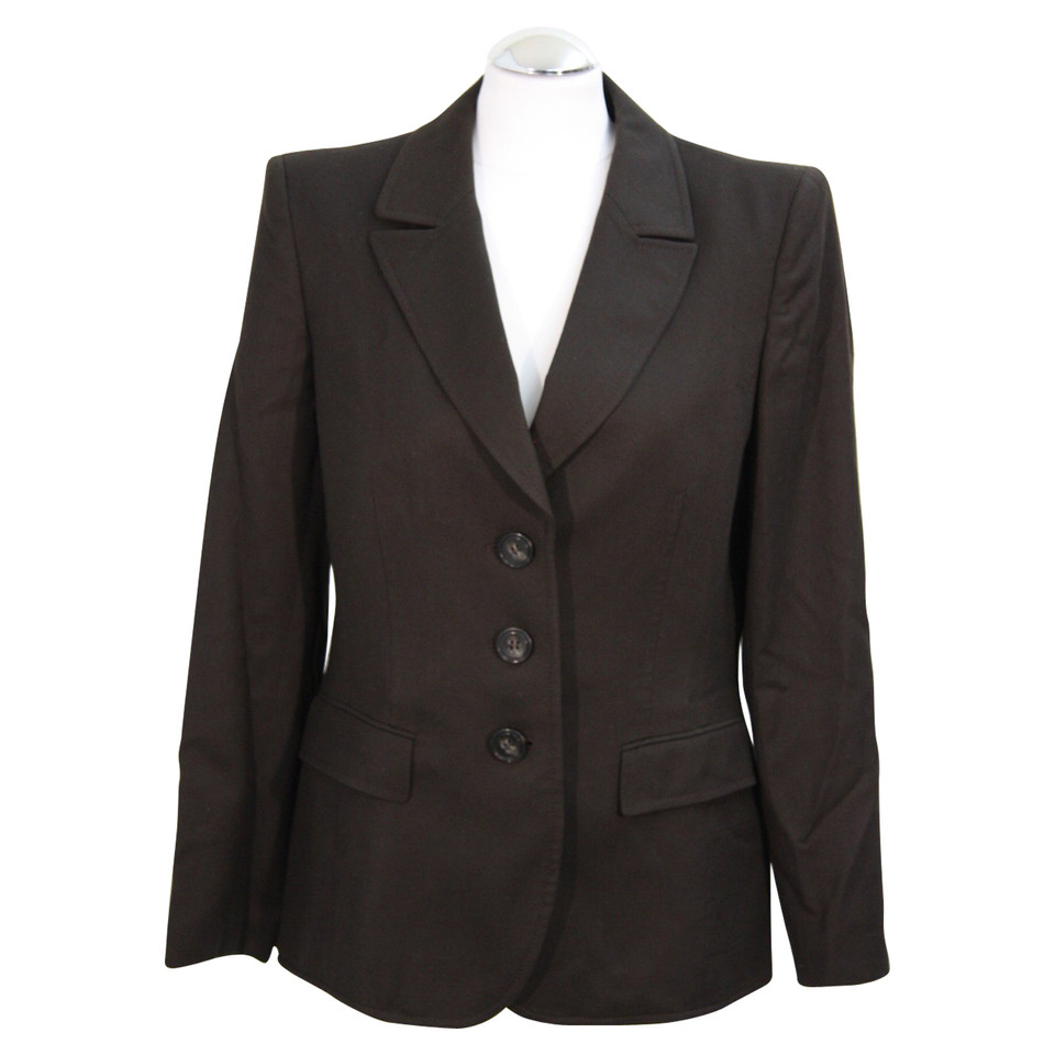 Basler Blazer en laine marron