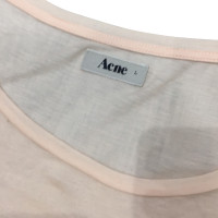Acne T-shirt in nudo