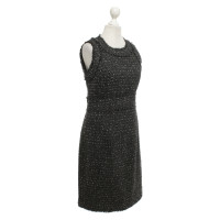 Michael Kors Bouclé jurk in zwart / wit