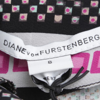 Diane Von Furstenberg Silk top with stones