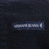 Armani Jeans Chapeau/Casquette en Cachemire en Bleu