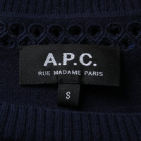 A.P.C. Knitwear in Blue