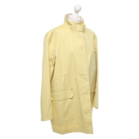 Hermès Jacke/Mantel aus Baumwolle in Gelb