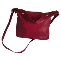 Longchamp Schoudertas Leer in Rood