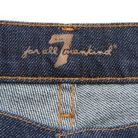 7 For All Mankind Bootcut-jeans in blauw