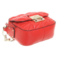 Karl Lagerfeld Shoulder bag Leather in Red