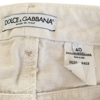 Dolce & Gabbana Mini-rok beige