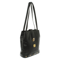 Mcm Shoulder bag Leather in Black