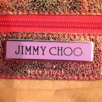 Jimmy Choo clutch cuir 