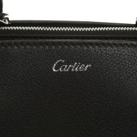Cartier C de Cartier Mini en Cuir en Noir
