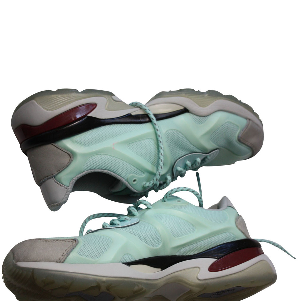 Alexander McQueen Sneakers Canvas in Groen