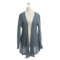 Allude Vest in Grijs Blauw