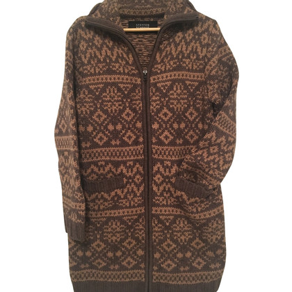 Steffen Schraut Jacket/Coat Wool in Brown