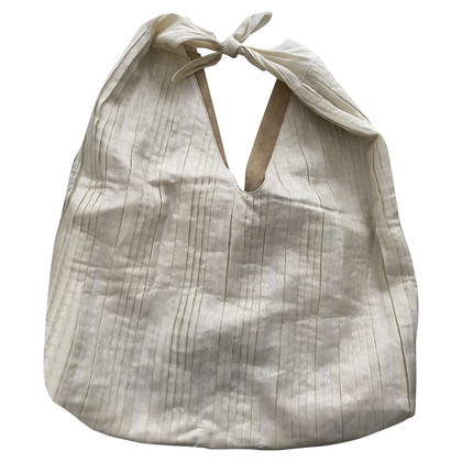 The Row Shoulder bag in Cream