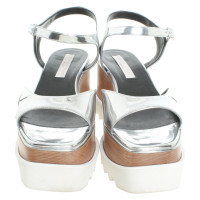 Stella McCartney Sandalen in zilver