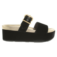 Prada Velvet sandals