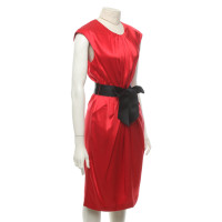 Carolina Herrera Dress Silk in Red