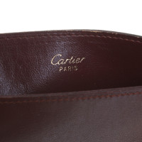 Cartier Leder-Etui in Braun