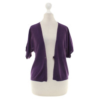 Allude Cashmere jacket in purple