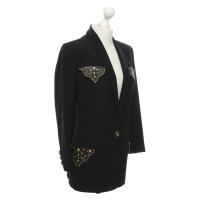 Gianni Versace Jacket/Coat in Black