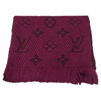 Louis Vuitton Logomania aus Wolle in Violett