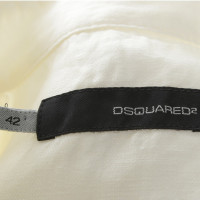 Dsquared2 White blouse made of linen 