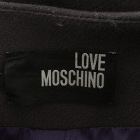 Moschino Love Coat in brown