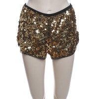 Anna Sui Lovertjes shorts in goud