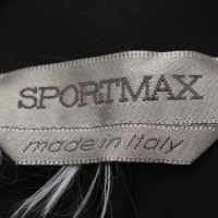 Sport Max Top in nero
