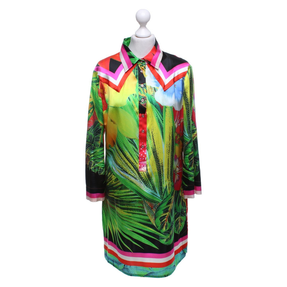 Roberto Cavalli Blouse dress with pattern
