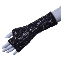 Dolce & Gabbana Gebreide handschoenen met pailletten