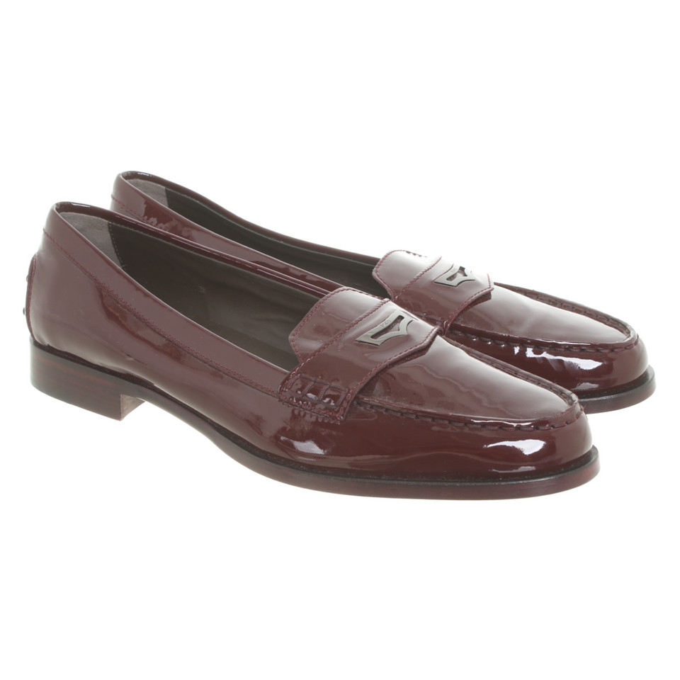 Tod's Loafer aus Lackleder