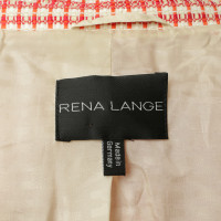 Rena Lange Blazer in Weiß-rot