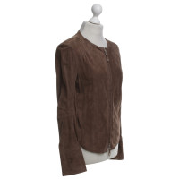Luisa Cerano Leather jacket in brown