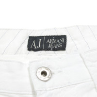 Armani Jeans Jeans en Blanc