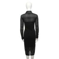 Mugler Kleid in Schwarz