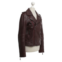 Andere merken Max & Moi - Leather Jacket in Bordeaux