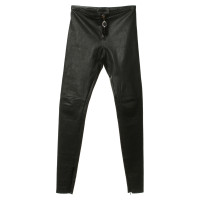 Philipp Plein Lederen broek met rits