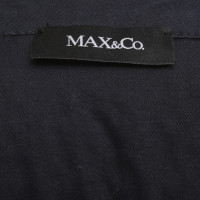 Max & Co Strickjacke in Blau/Weiß