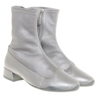 Christian Dior Ankle boots in silver
