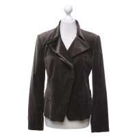 St. Emile Blazer en Coton en Marron