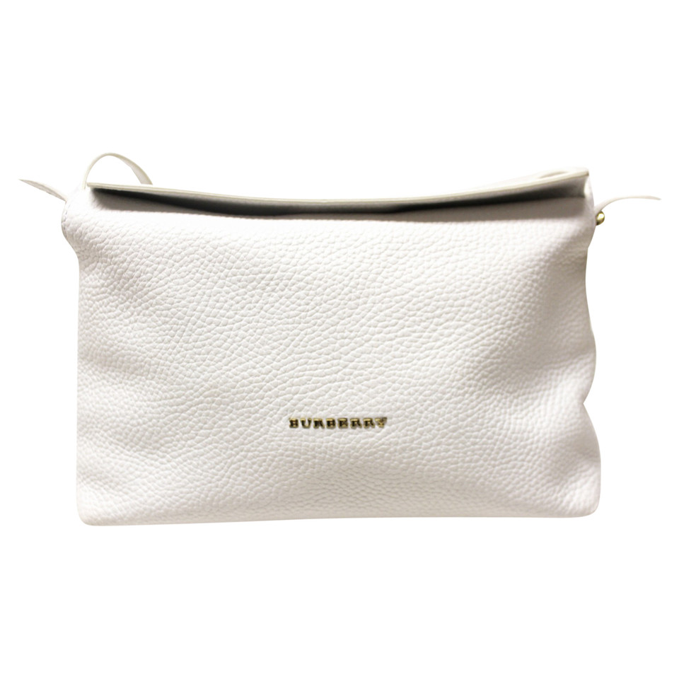 Burberry Shopper Leather in White