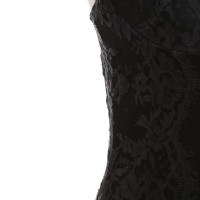 Dolce & Gabbana zijden jurk in zwart