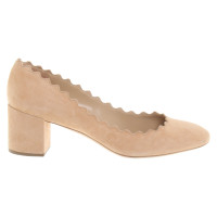 Chloé Pumps/Peeptoes Suède in Beige