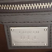 Ralph Lauren Umhängetasche aus Leder in Grau