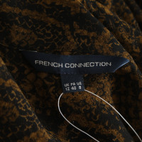 French Connection Blouse with animal print