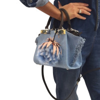 Fendi 3jours Mini in Denim in Blu